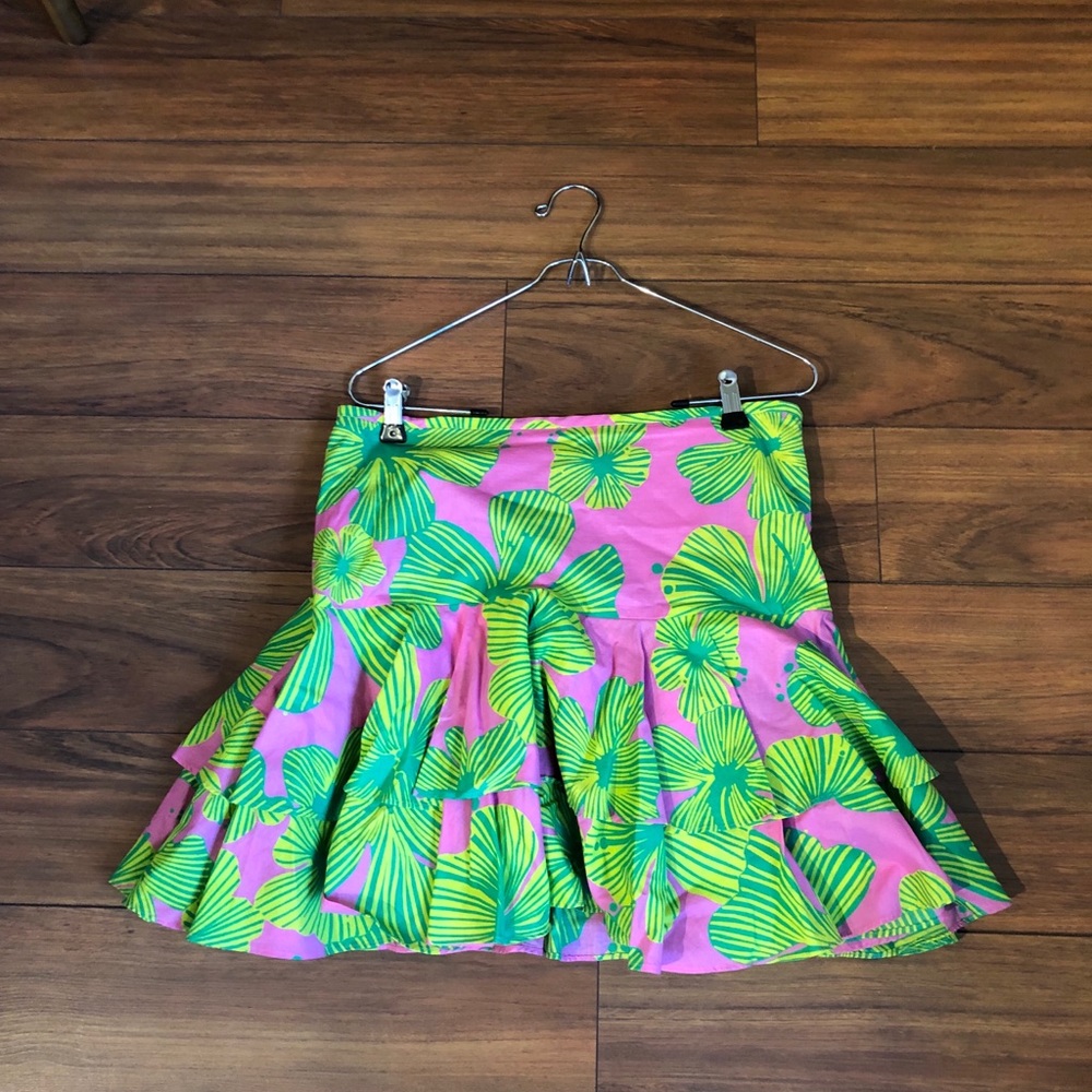 Lilly Pulitzer size 10 fit and flare skirt